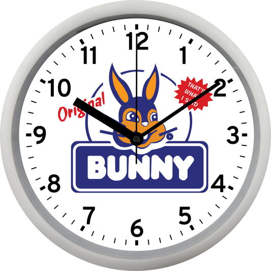 Bunny Bread Wall Clock