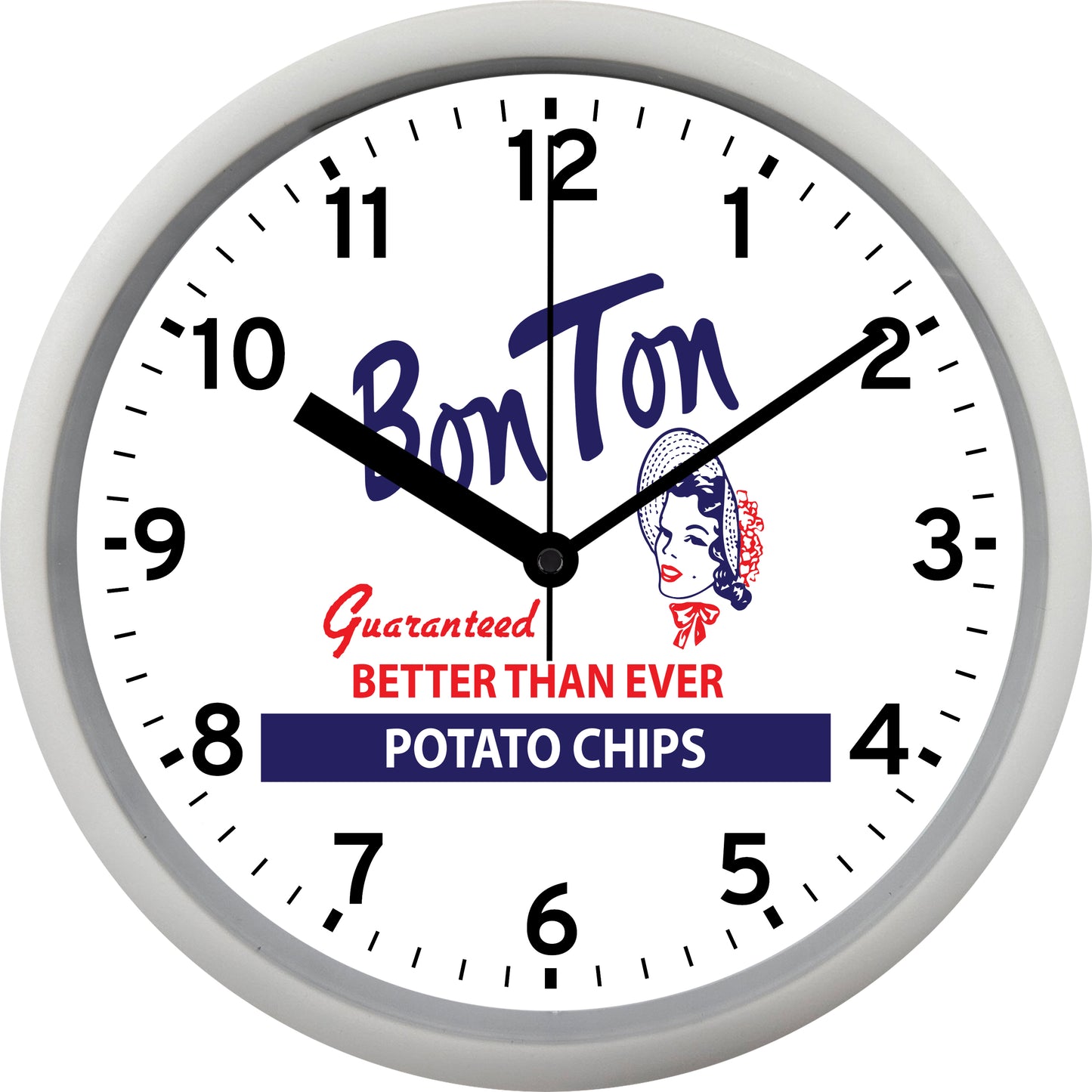 Bon Ton Potato Chips Wall Clock