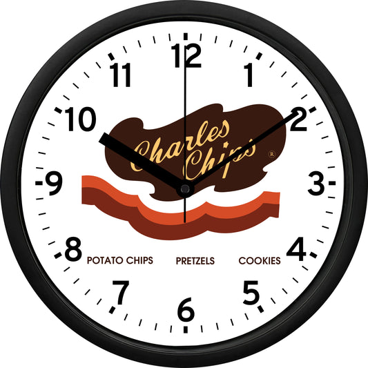 Charles Chips Wall Clock