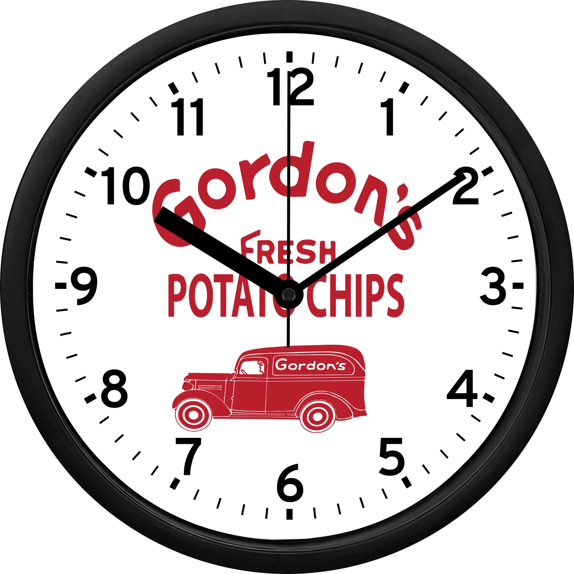 Gordon's Fresh Potato Chips Wall Clock