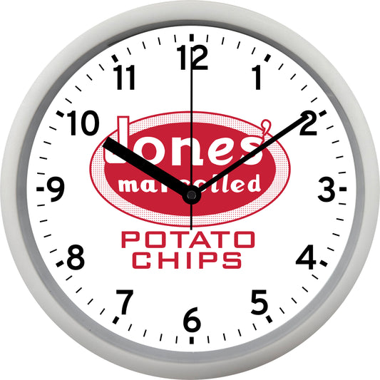 Jones' marcelled Potato Chips Wall Clock