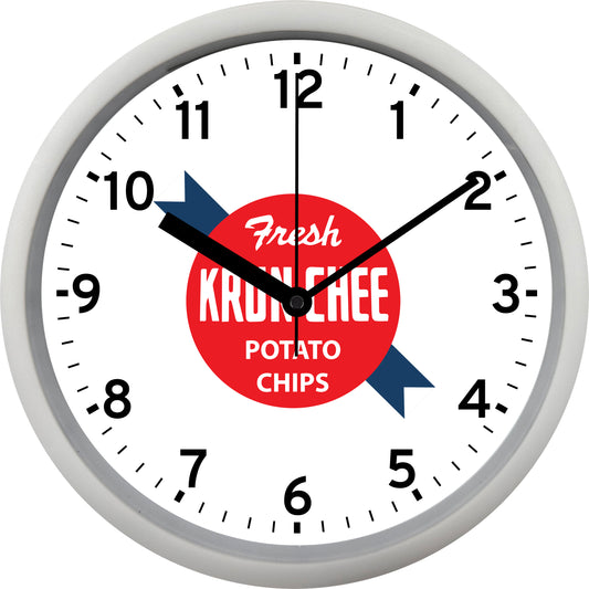 Fresh Krunchee Potato Chips Wall Clock