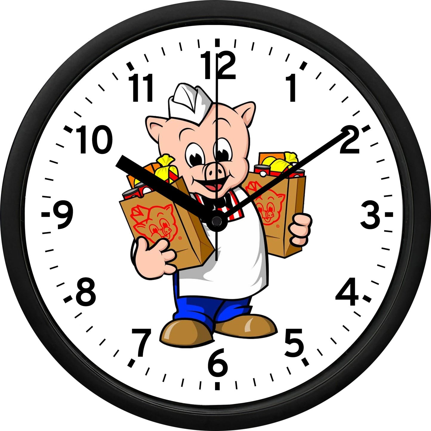 Piggly Wiggly Grocery Store Wall Clock