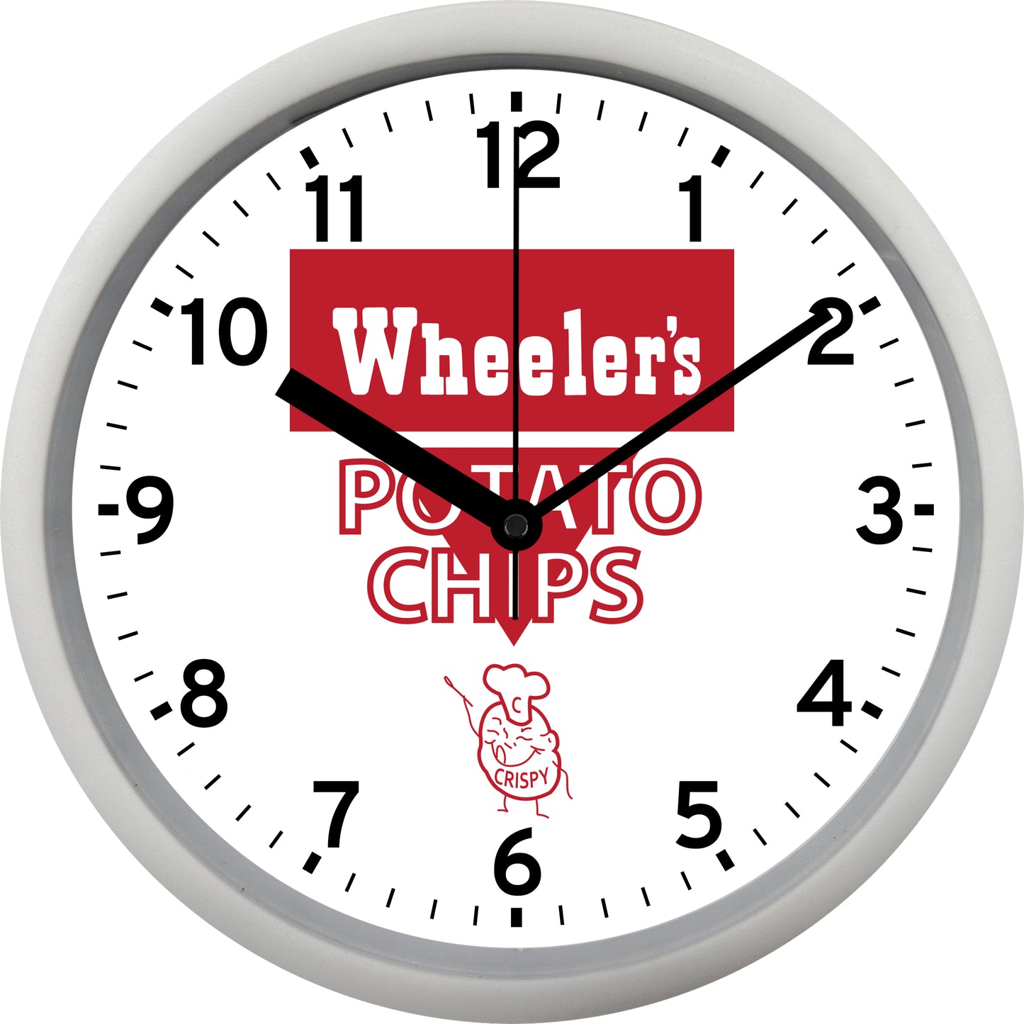 Wheeler's Potato Chips Wall Clock