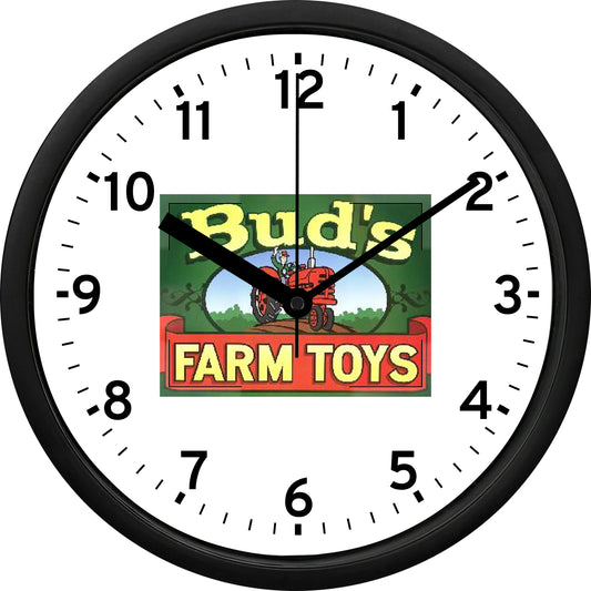 Bud's Farm Toys Wall Clock