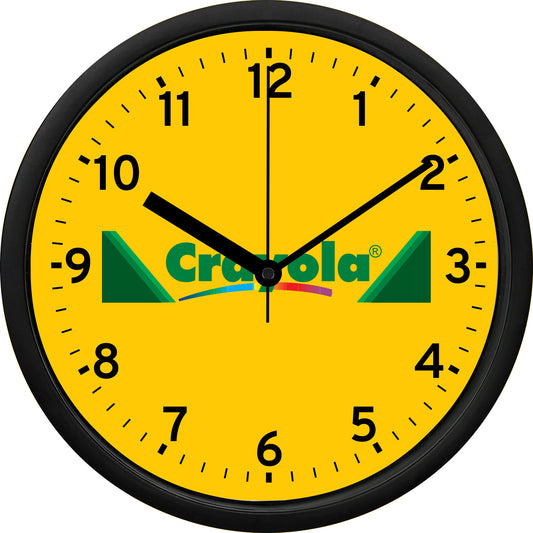 Crayola Crayons Wall Clock