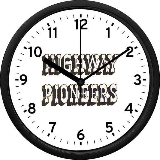 Highway Pioneers Model Kits Wall Clock