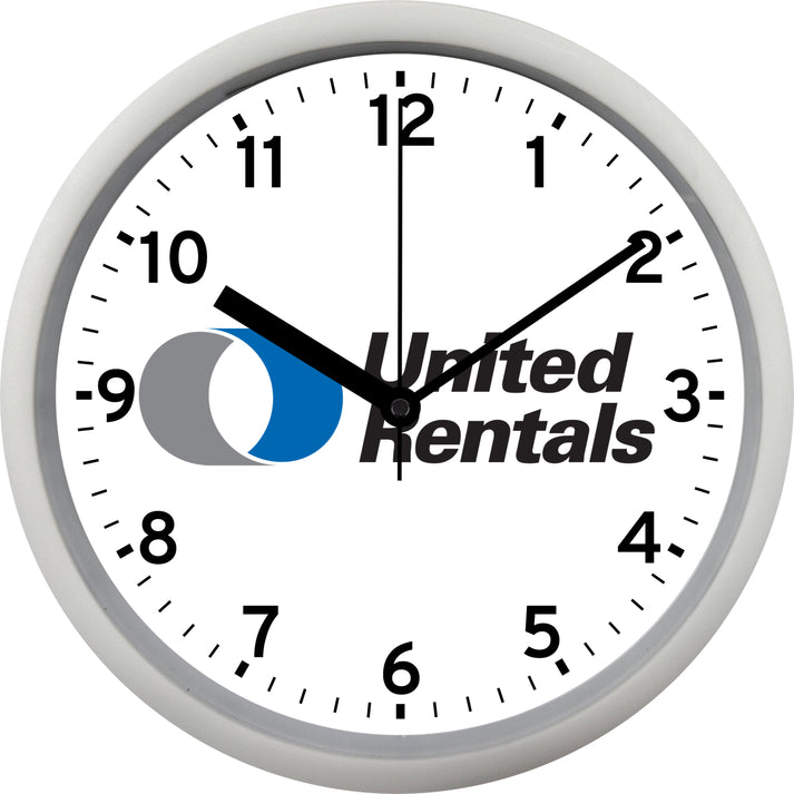 United Rentals Wall Clock Version 2 Heartland Diecast & Promotions, LLC