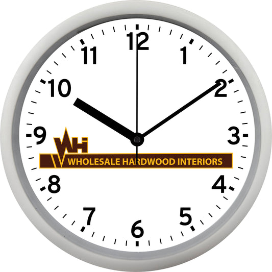 Wholesale Hardwood Interiors Wall Clock