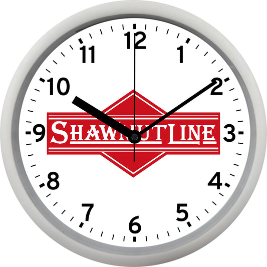 Pittsburg, Shawmut and Northern Railroad Wall Clock