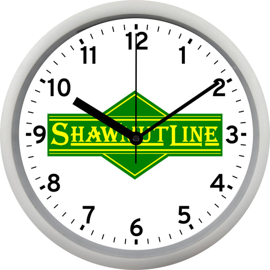 Pittsburg, Shawmut and Northern Railroad Wall Clock