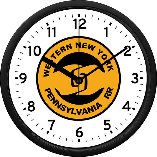 Western New York and Pennsylvania Railroad Wall Clock