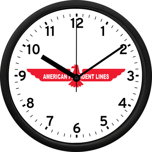 American President Lines - Logo Used from 1955-1980 Wall Clock