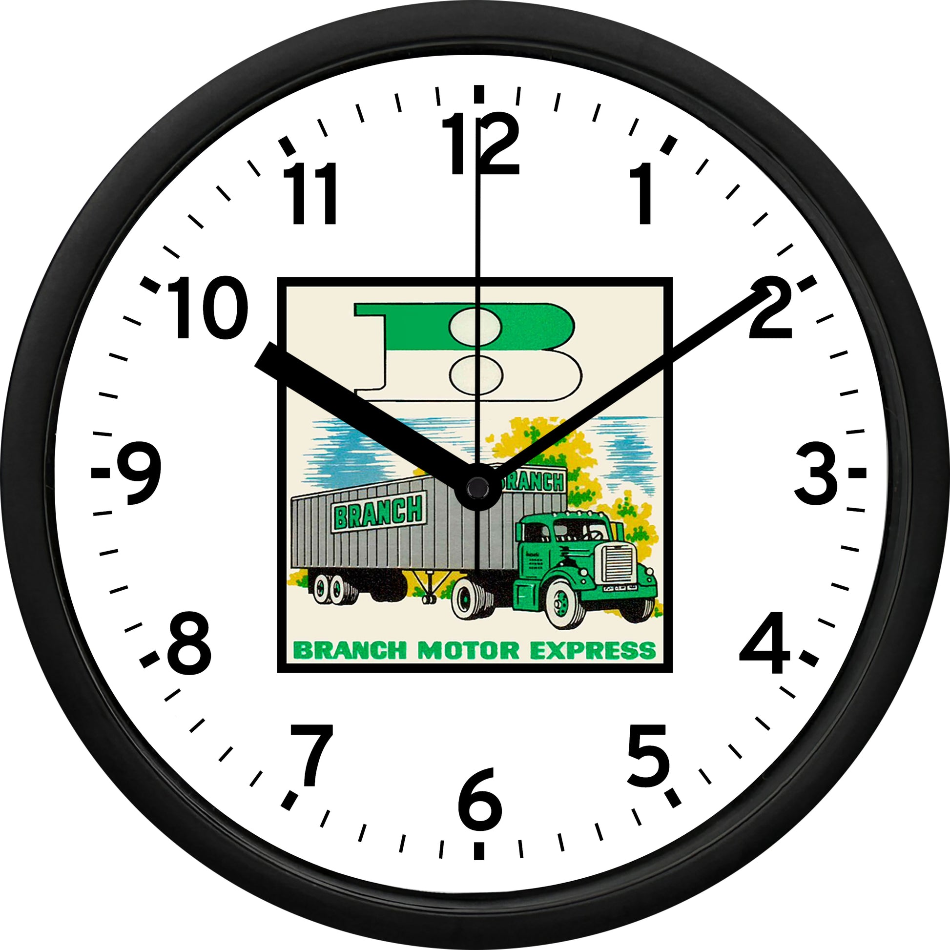 Branch Motor Express Wall Clock