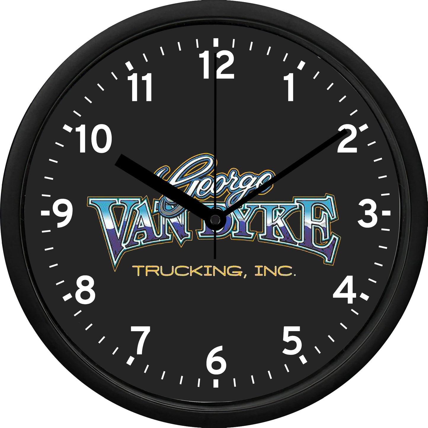 George Van Dyke Trucking Wall Clock