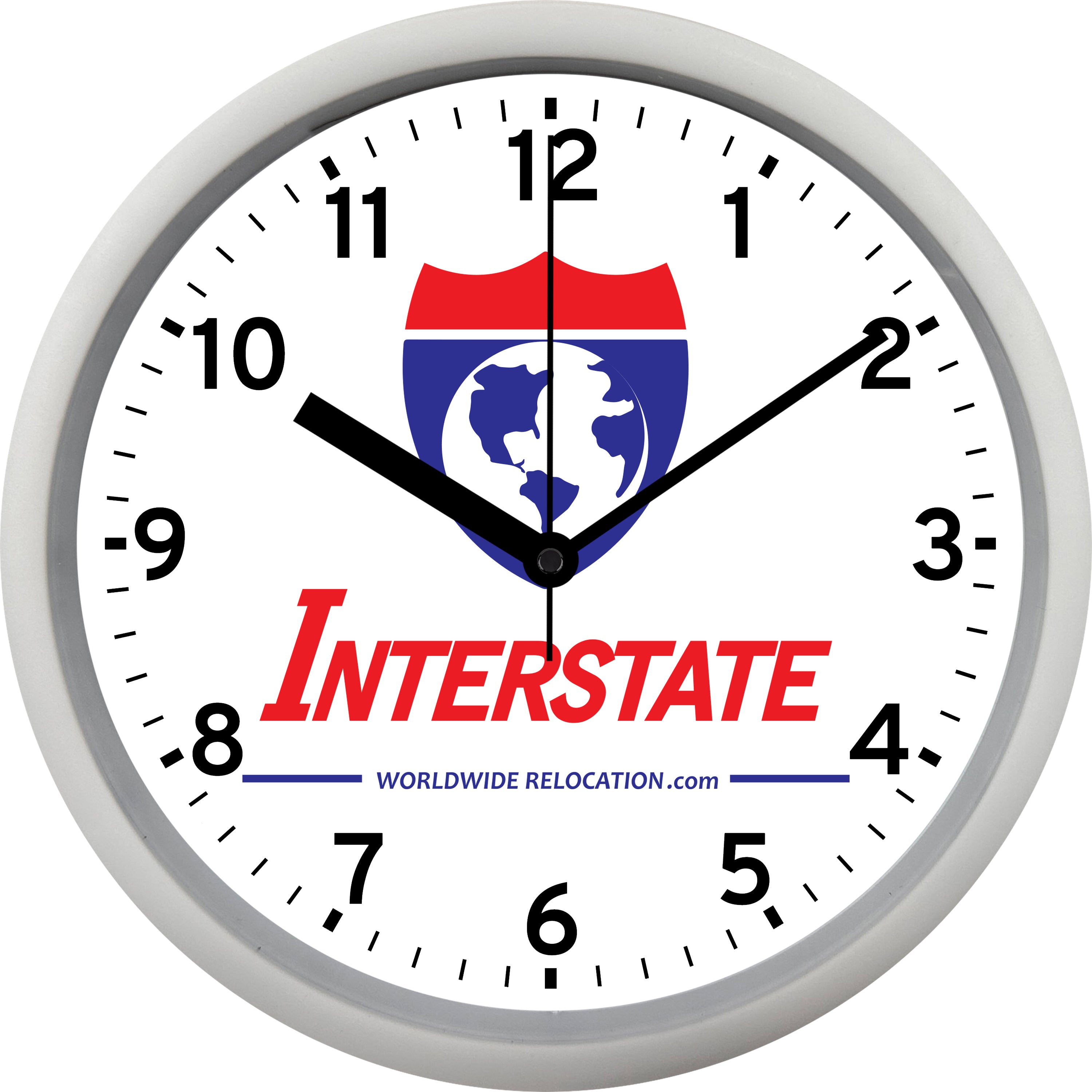 Interstate Clock Interstate Worldwide Relocation Wall Clock – Heartland Diecast ...
