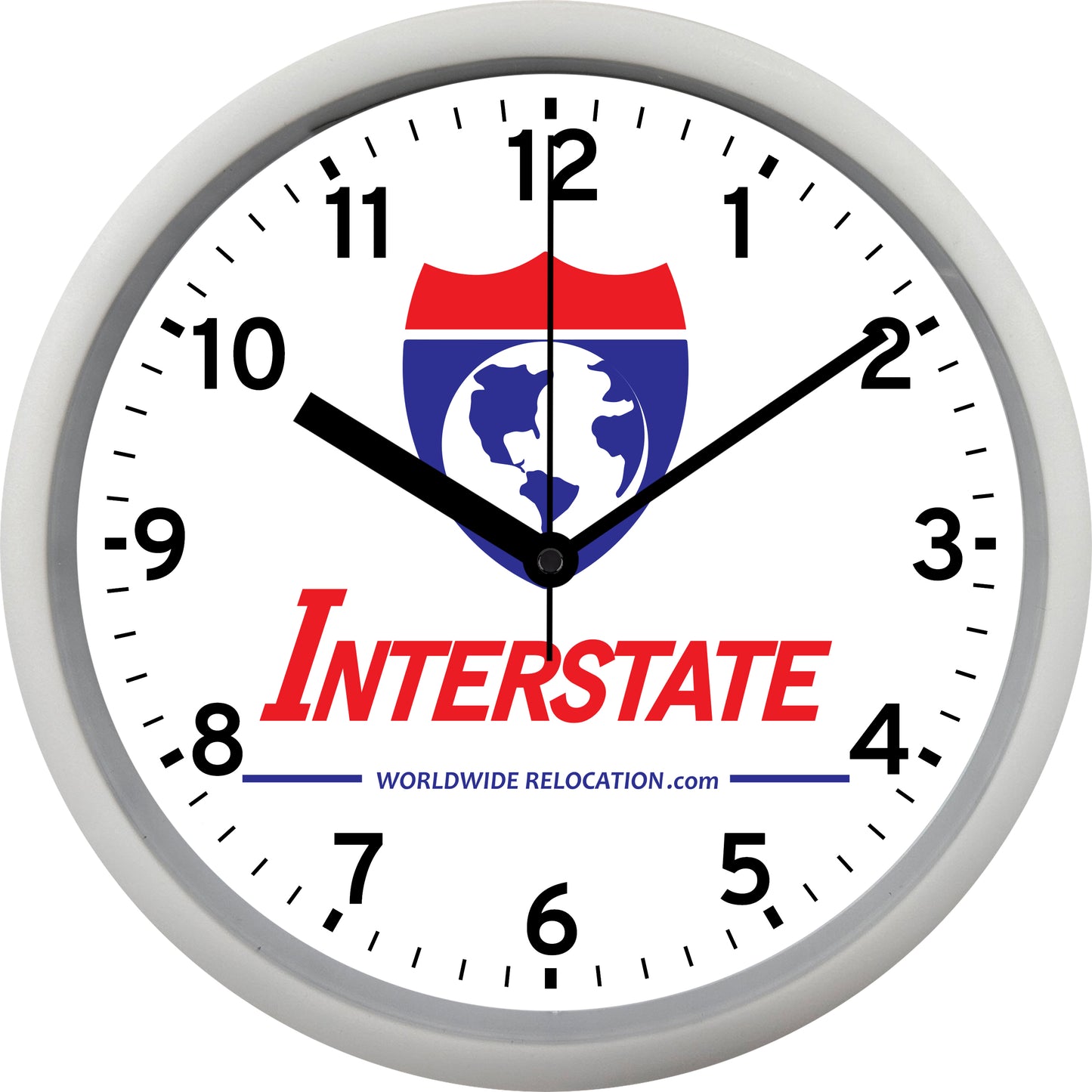 Interstate Worldwide Relocation Wall Clock