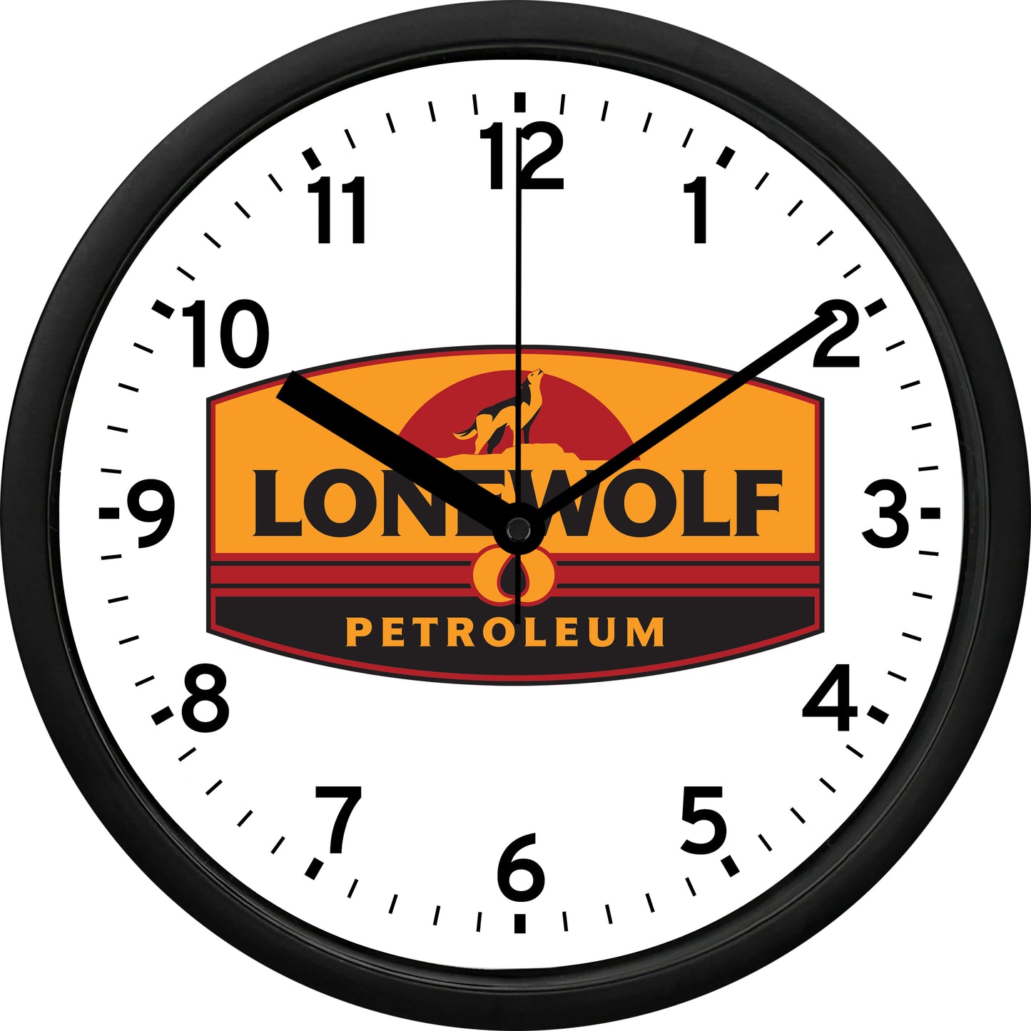 Lonewolf Petroleum Wall Clock