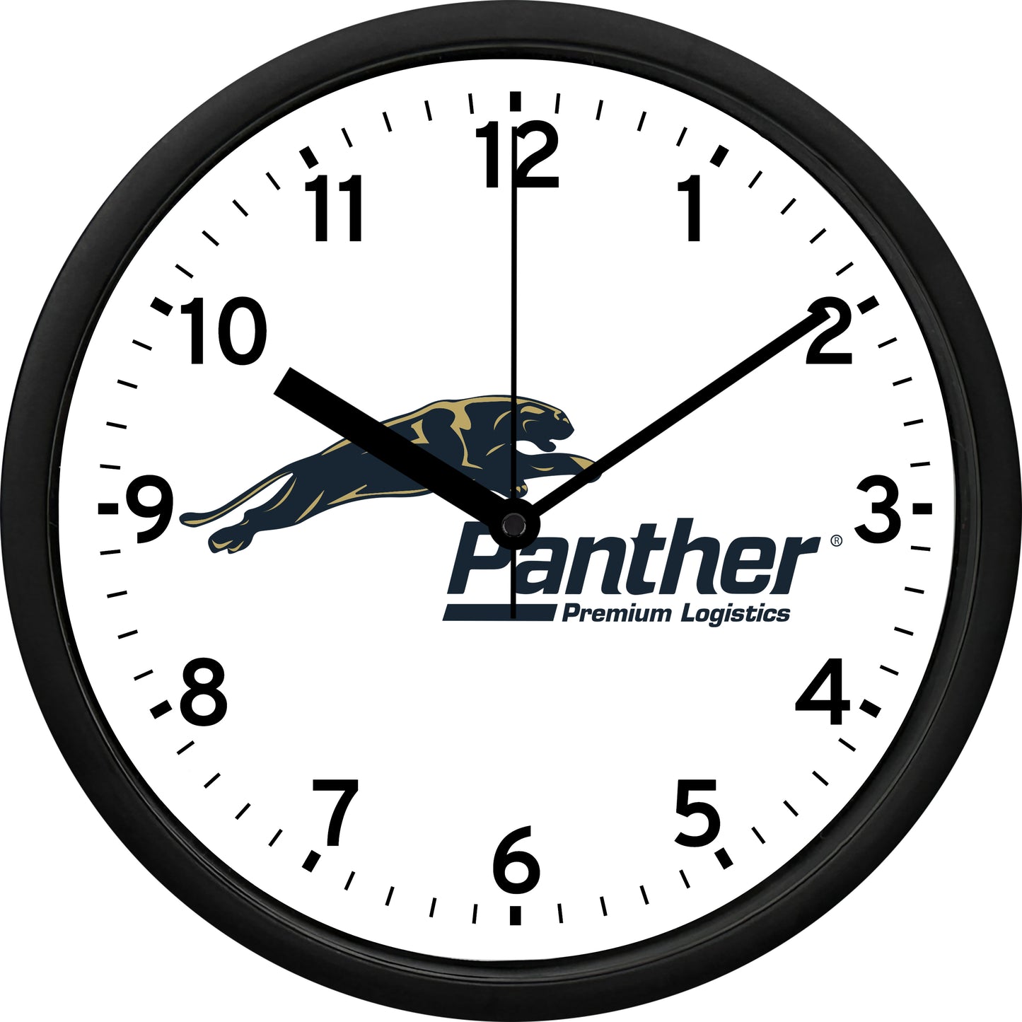 Panther Premium Logistics Wall Clock