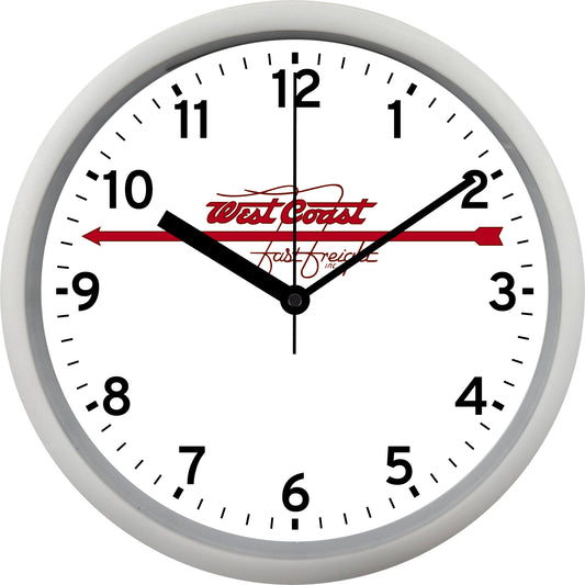 West Coast Fast Freight Inc. Wall Clock