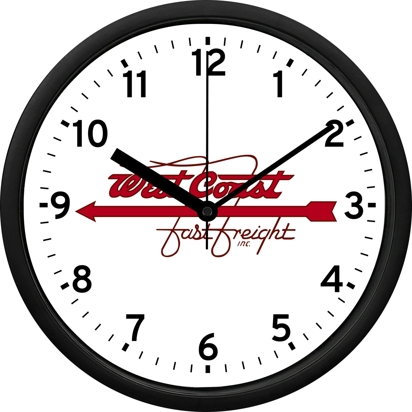 West Coast Fast Freight Inc. Wall Clock