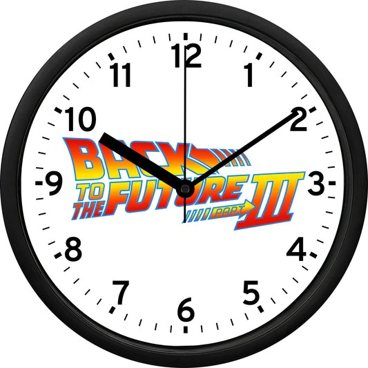 Back to the Future Part III - 1990 Wall Clock