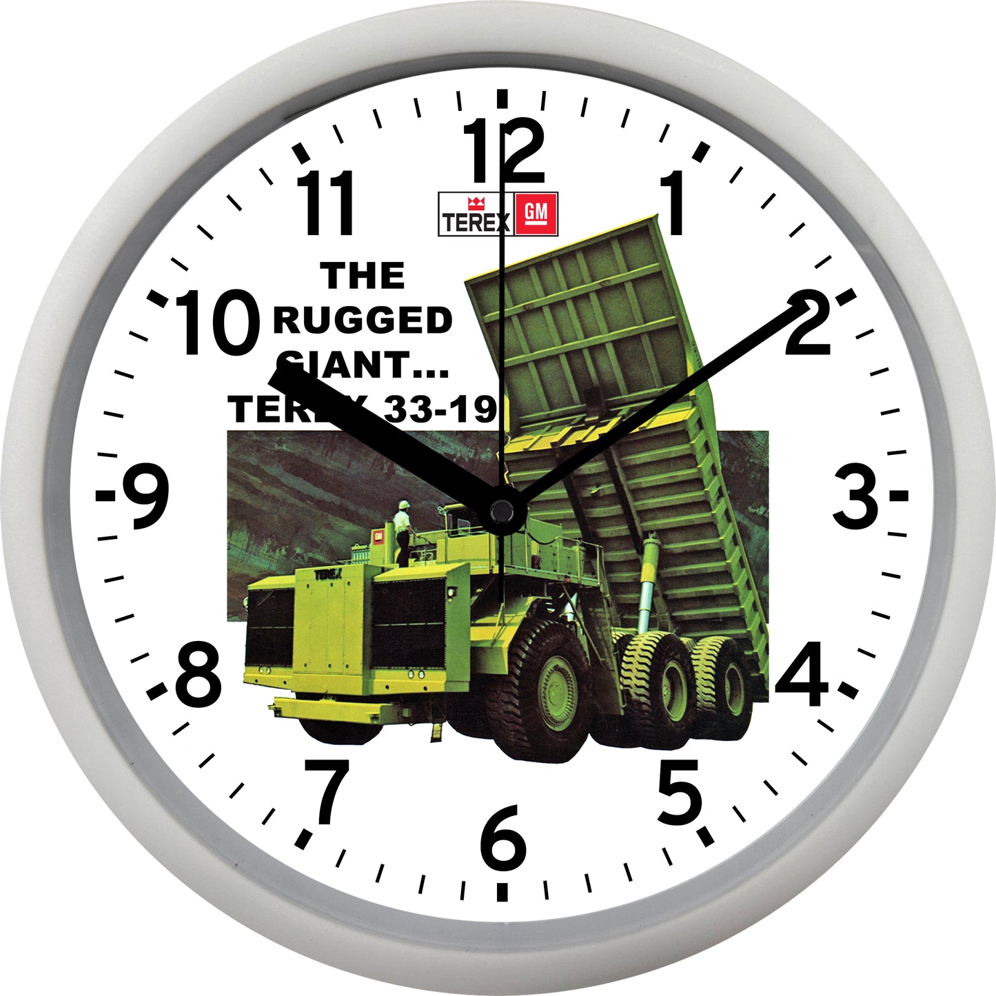 GM Terex 33-19 "The Rugged Giant" Wall Clock