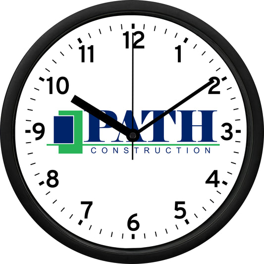 Path Construction Wall Clock