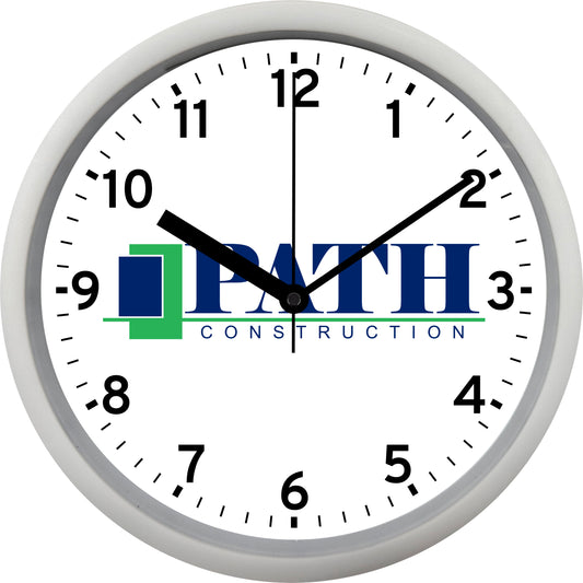 Path Construction Wall Clock