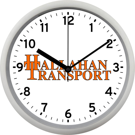 Hallahan Transport Wall Clock