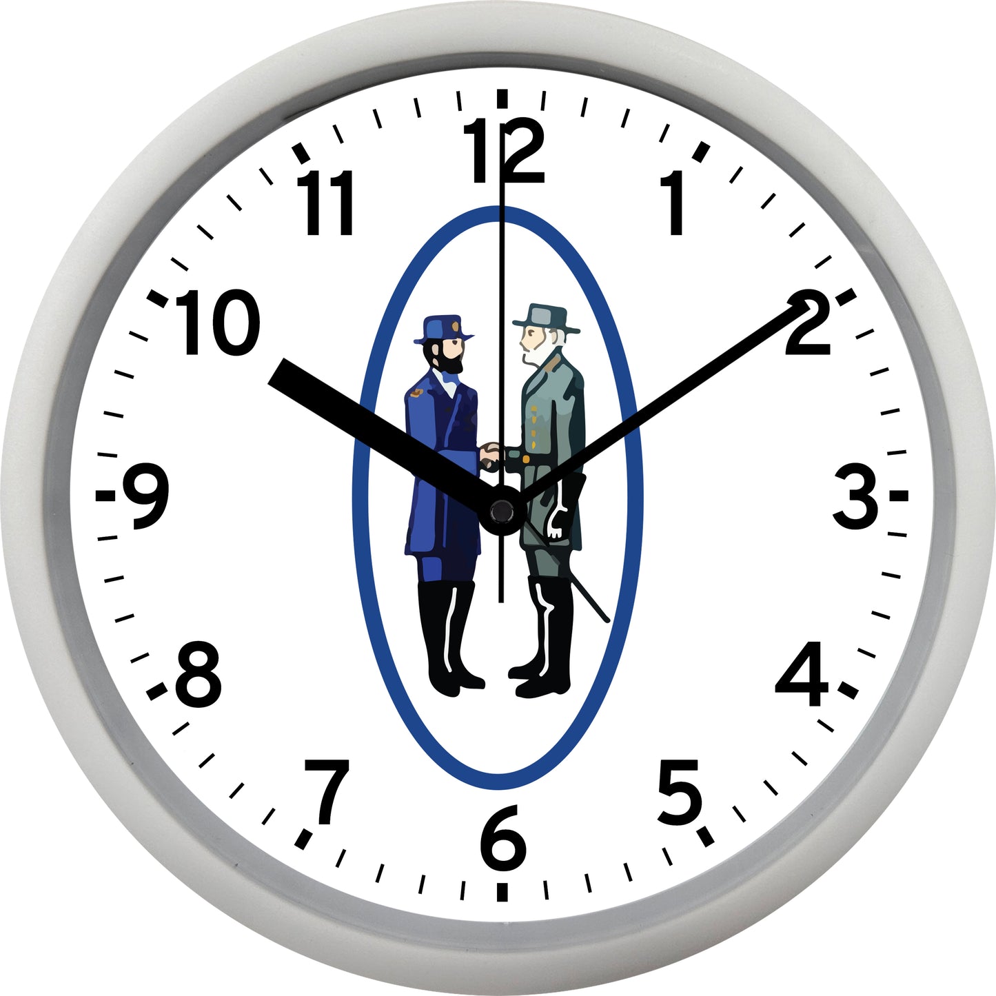 The Mason-Dixon Lines Wall Clock