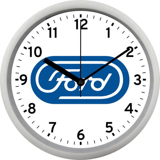 Ford Motor Company Logo Proposed in 1966 by Paul Rand Wall Clock