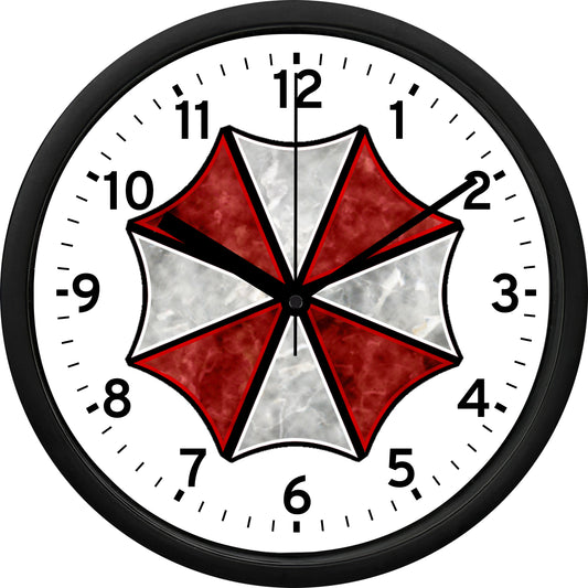 Resident Evil Umbrella Corporation Wall Clock