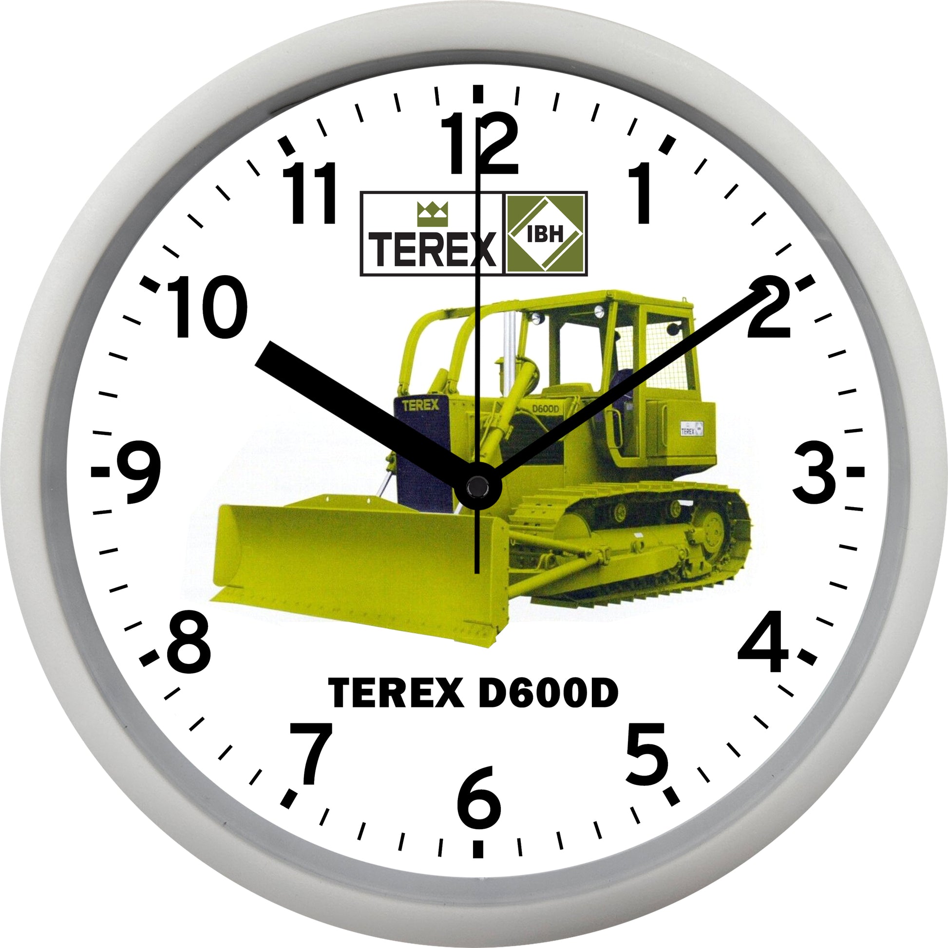 IBH Terex D600D Crawler Dozer Wall Clock