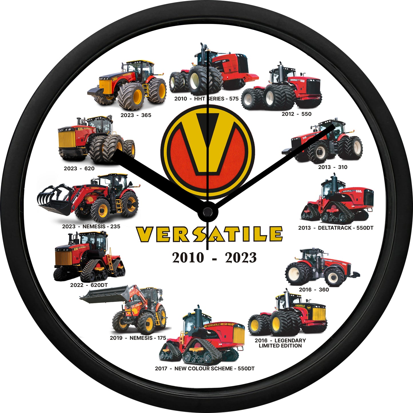 Versatile 2010-2023 Tractors Wall Clock