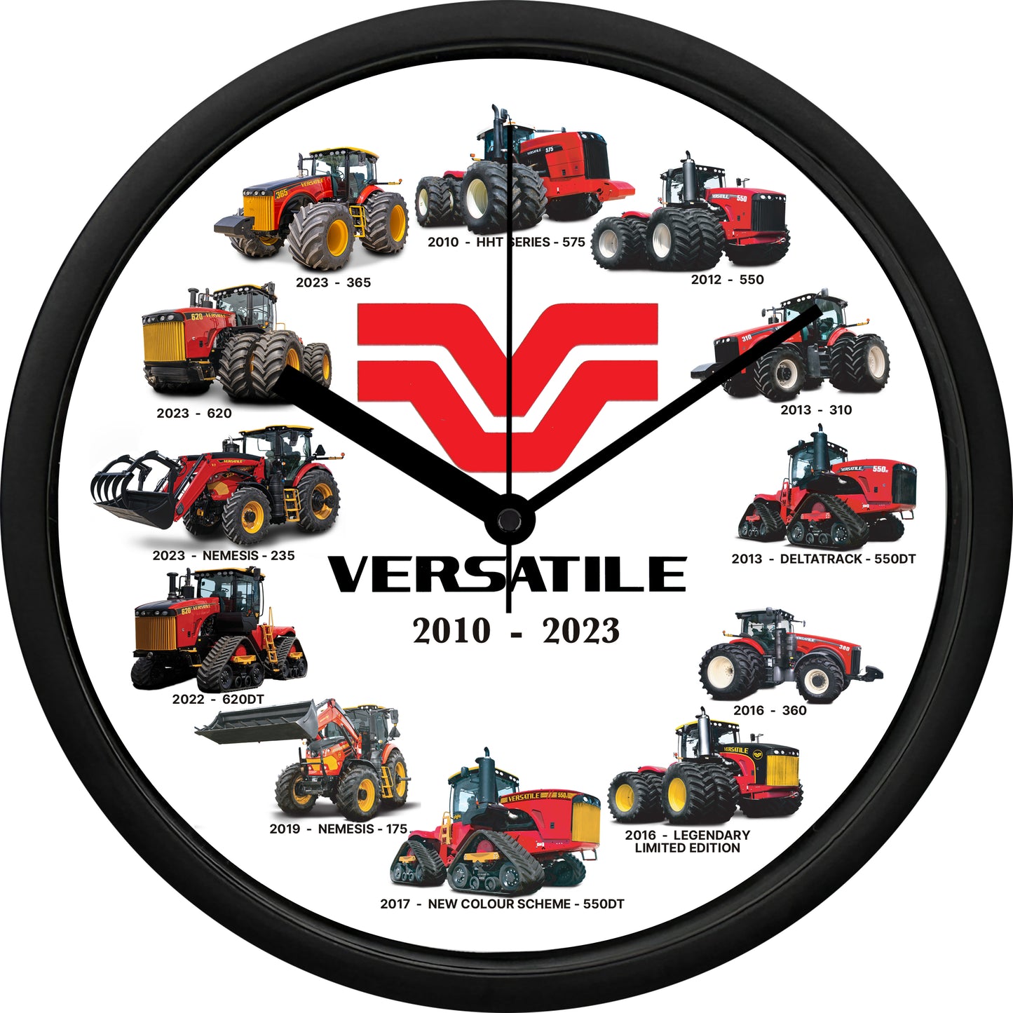 Versatile 2010-2023 Tractors Wall Clock