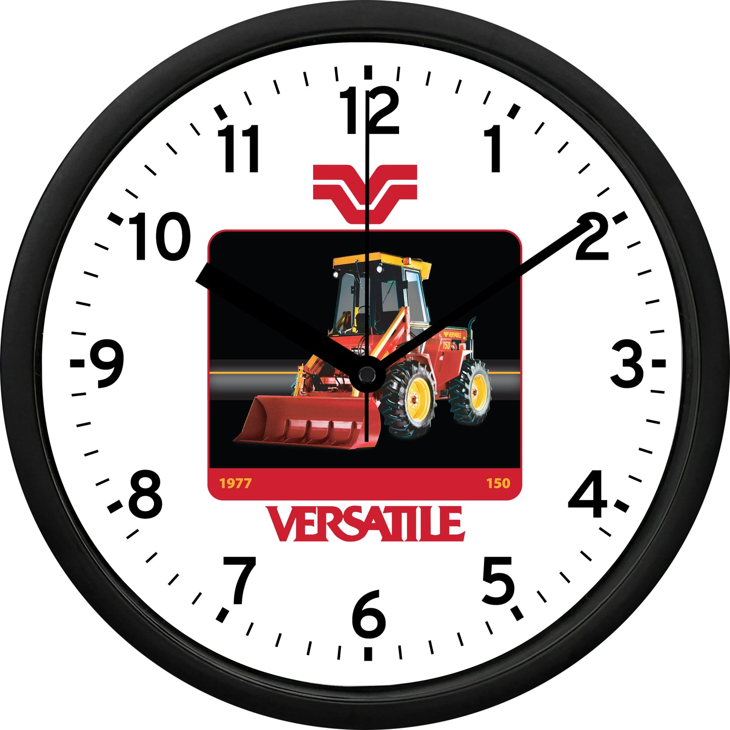 Versatile 1977 Versatile 150 Wheel Loader Wall Clock