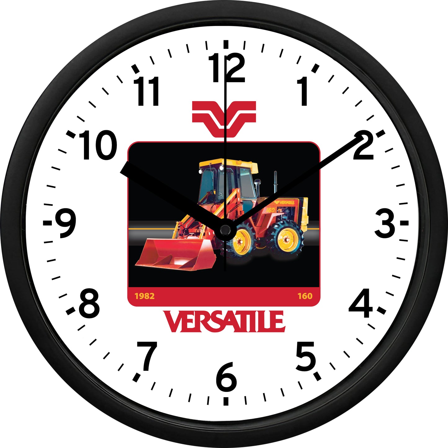 Versatile 1982 Versatile 160 Wheel Loader Wall Clock