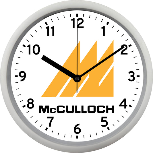 McCulloch Outdoor Power Equipment Wall Clock