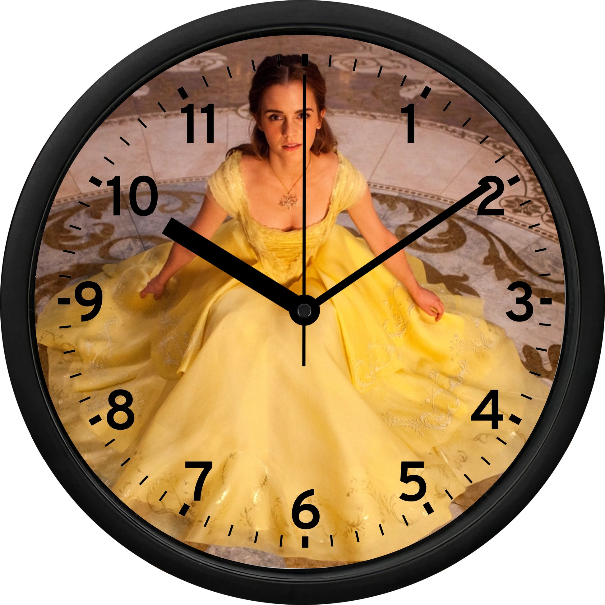 Emma Watson "Beauty and the Beast" Wall Clock