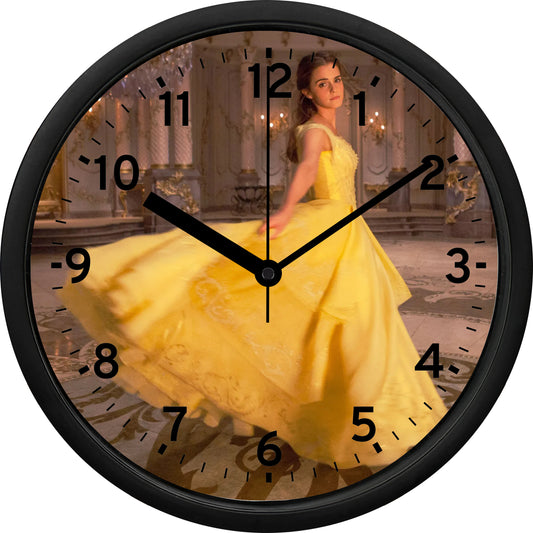 Emma Watson "Beauty and the Beast" Wall Clock