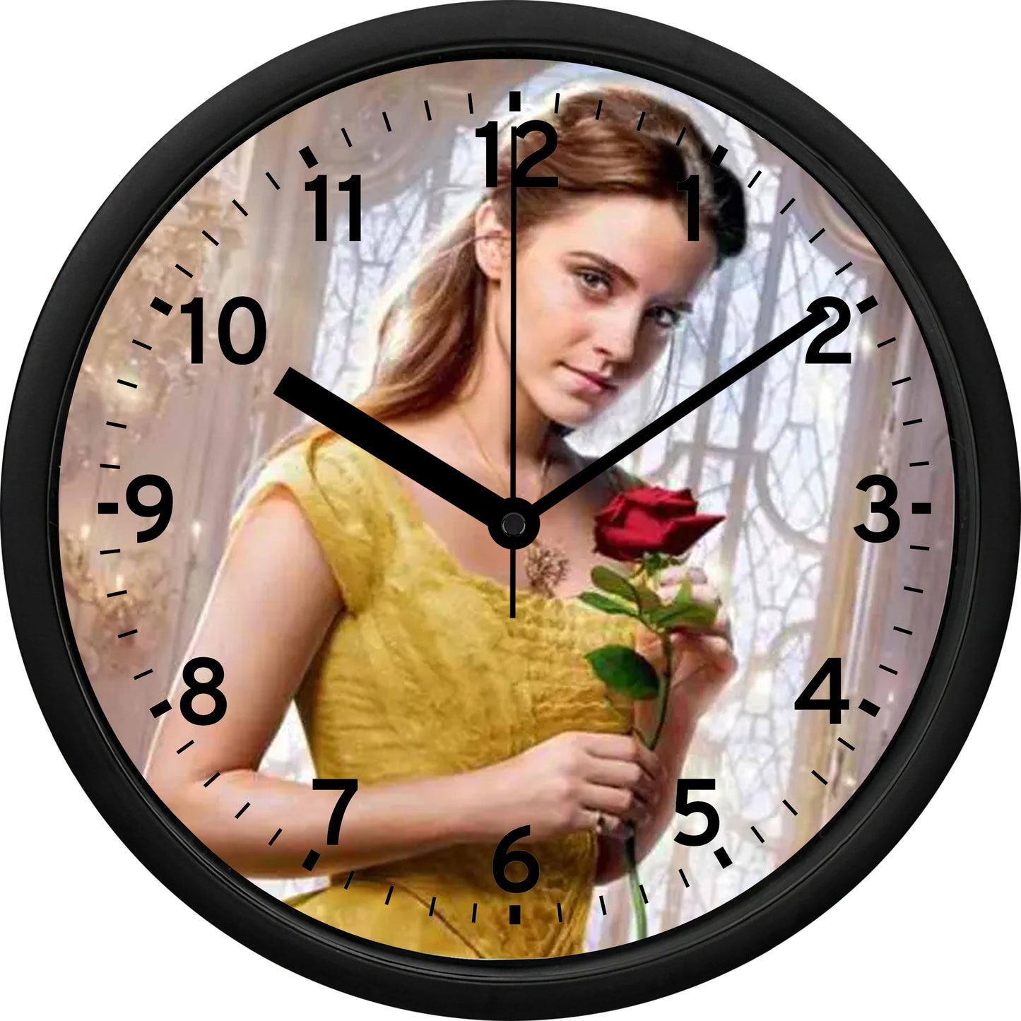 Emma Watson "Beauty and the Beast" Wall Clock