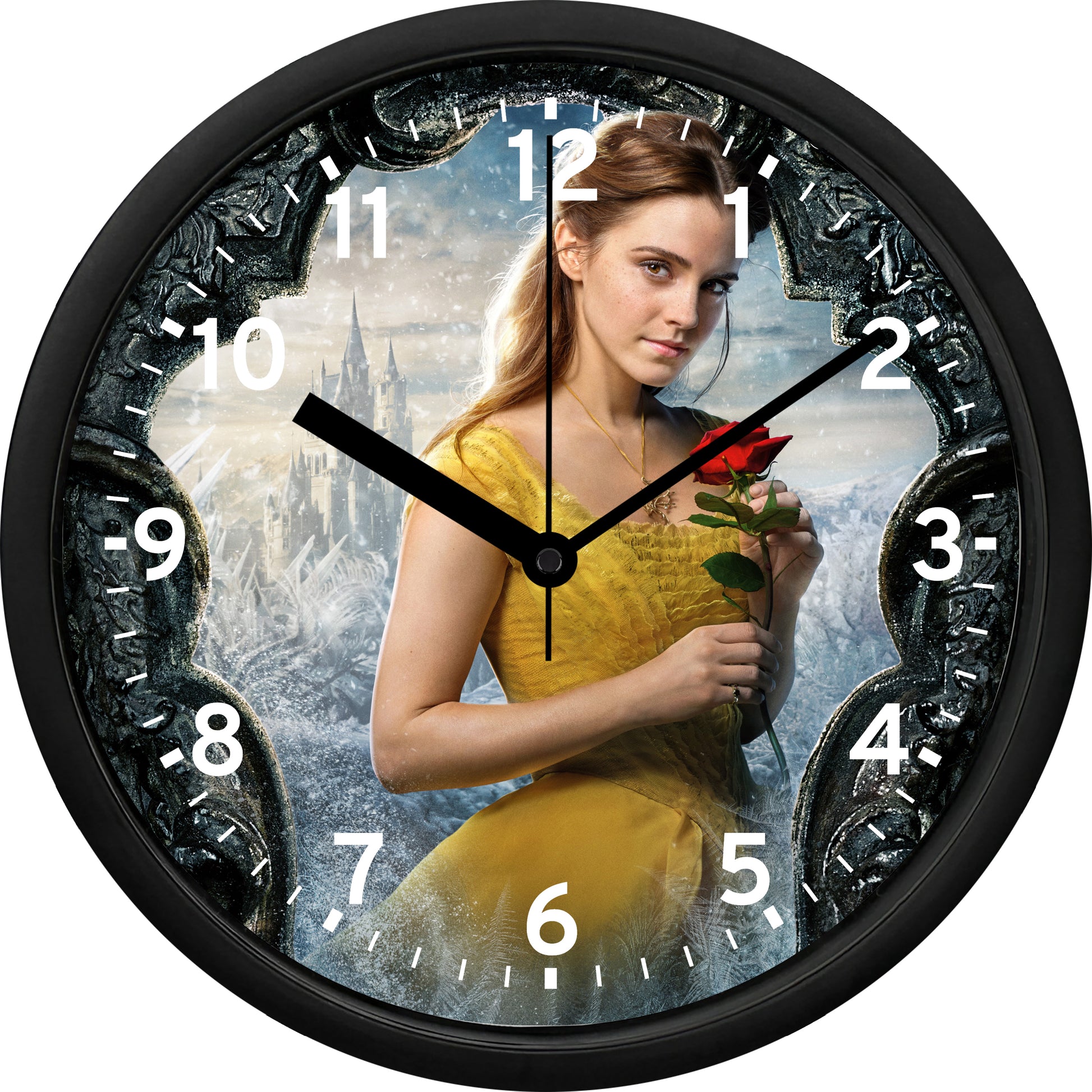 Emma Watson "Beauty and the Beast" Wall Clock