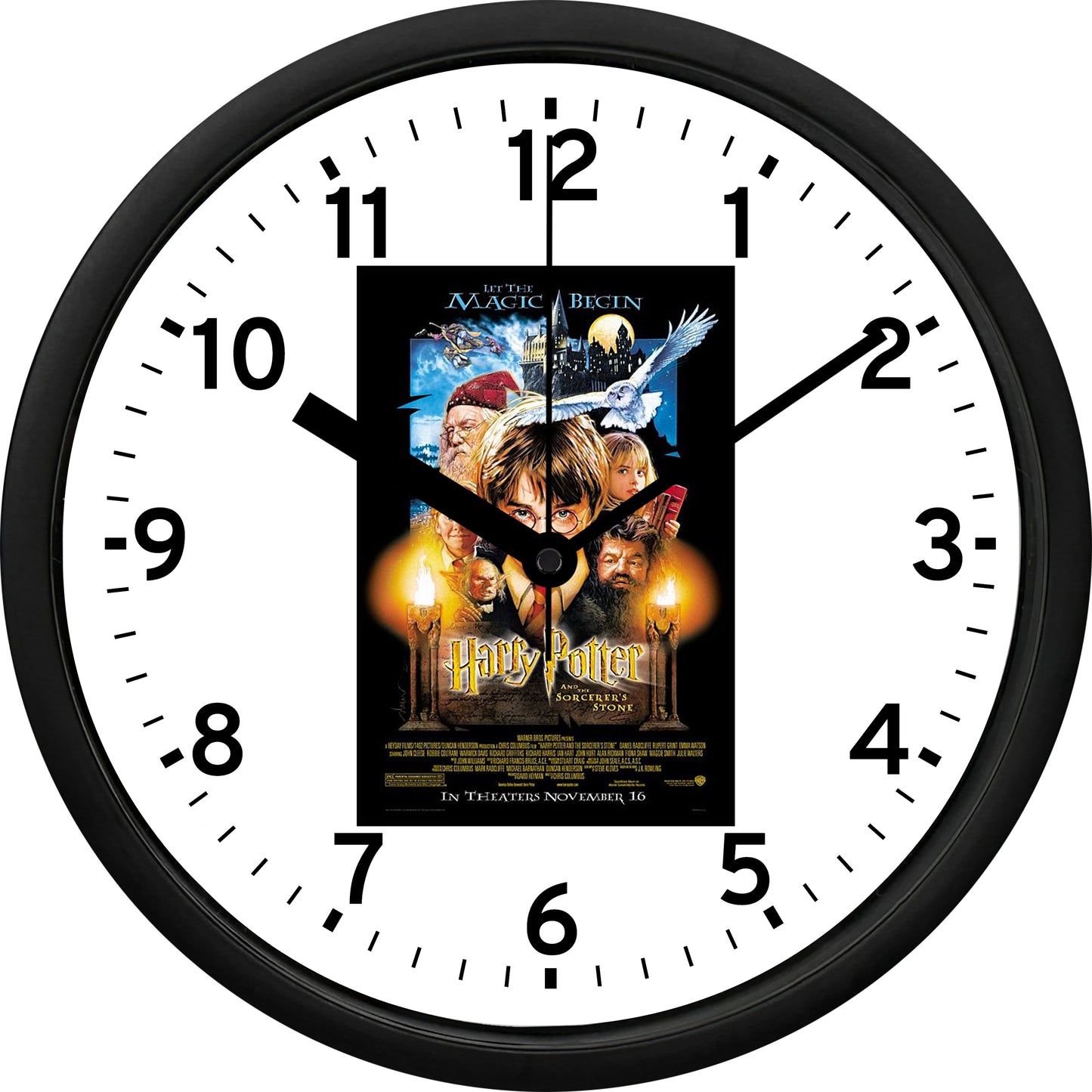 Harry Potter and the Sorcerer's Stone Wall Clock