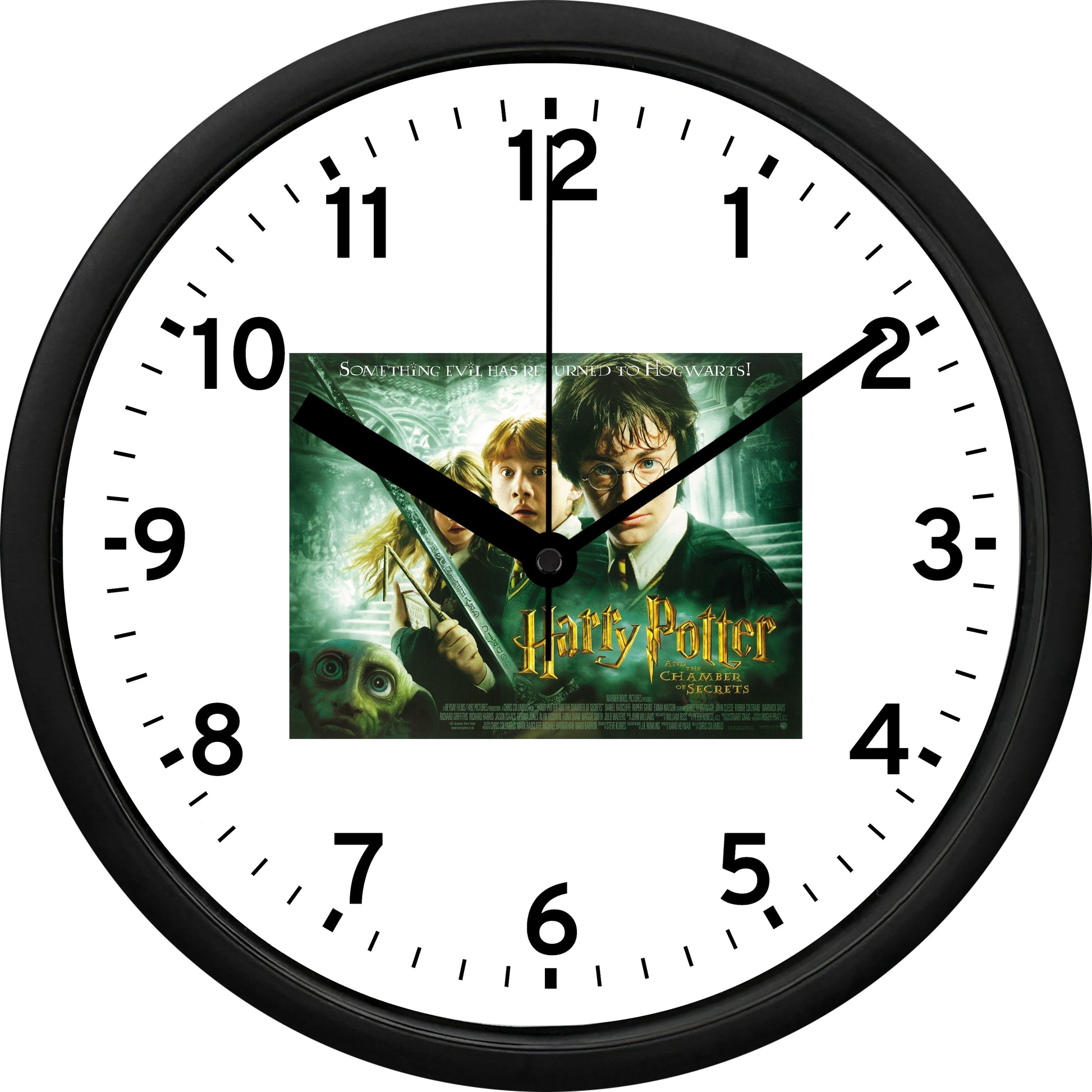 Harry Potter and the Chamber of Secrets Wall Clock