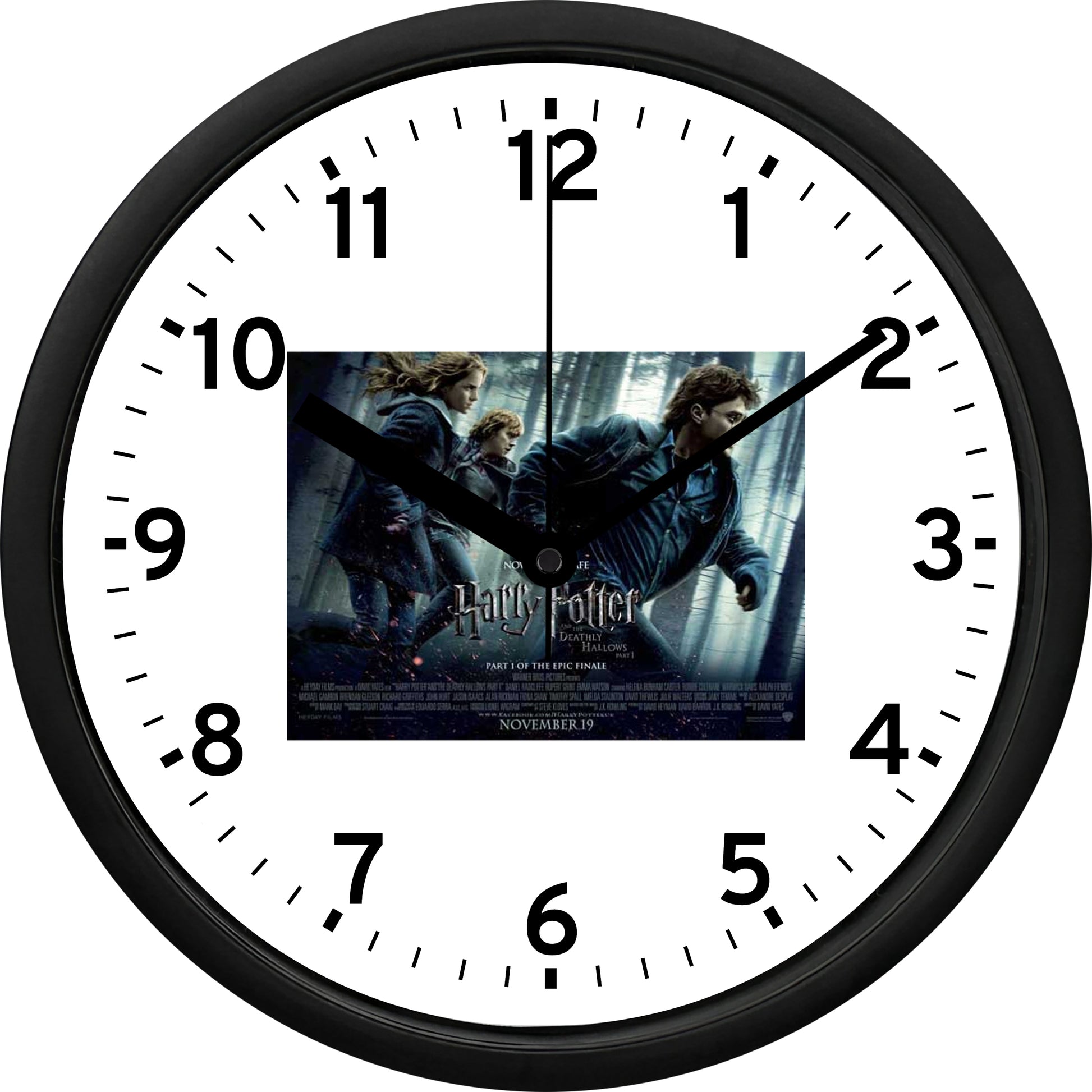 Harry Potter and the Deathly Hallows Part I Wall Clock