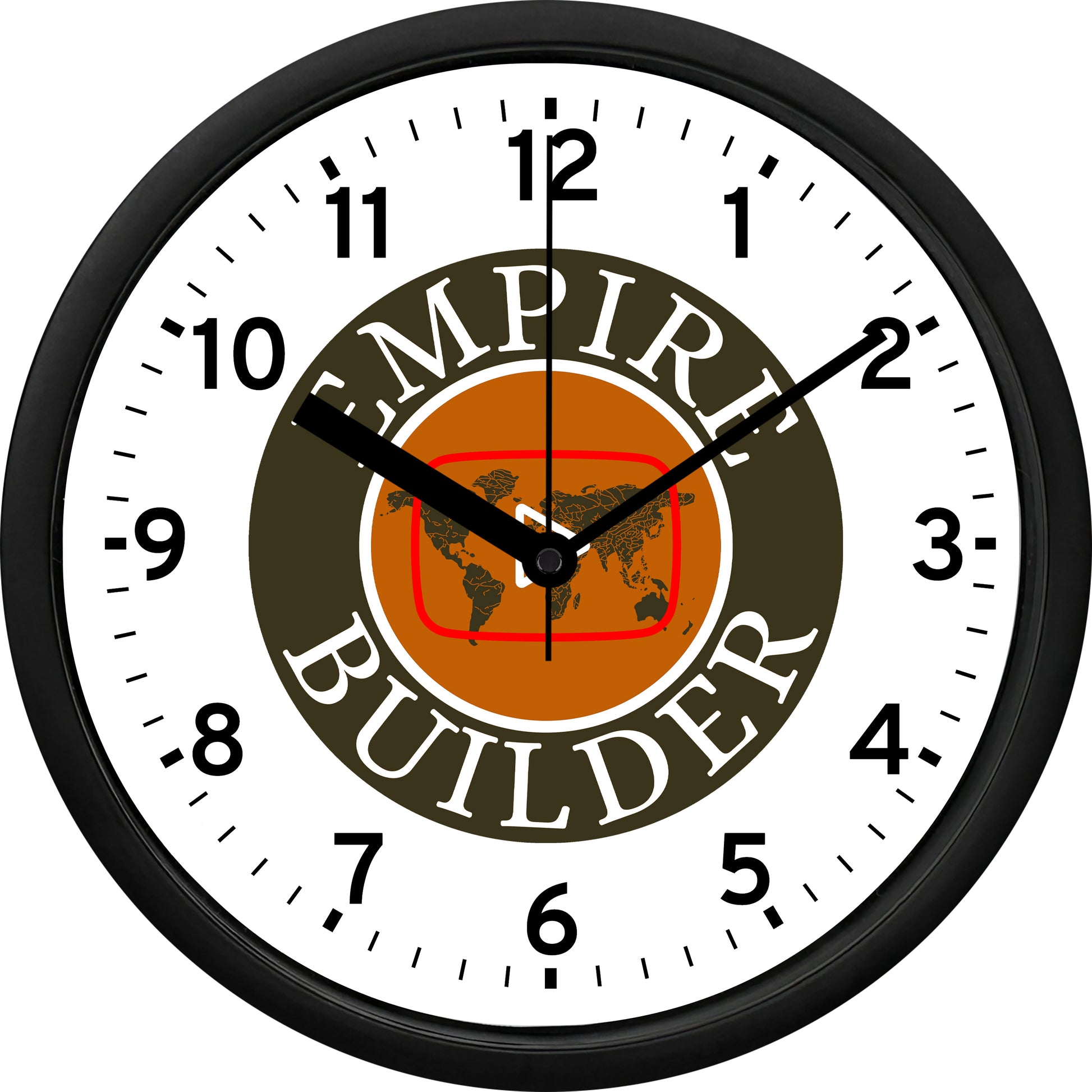 YouTube Empire Builder Wall Clock