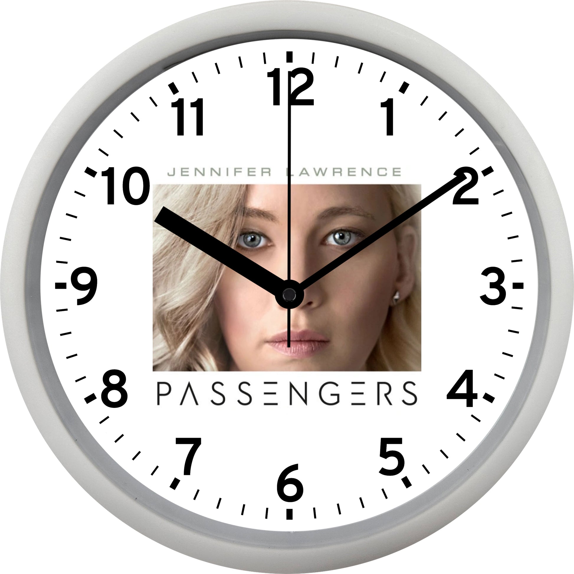 Jennifer Lawrence "Passengers" Wall Clock