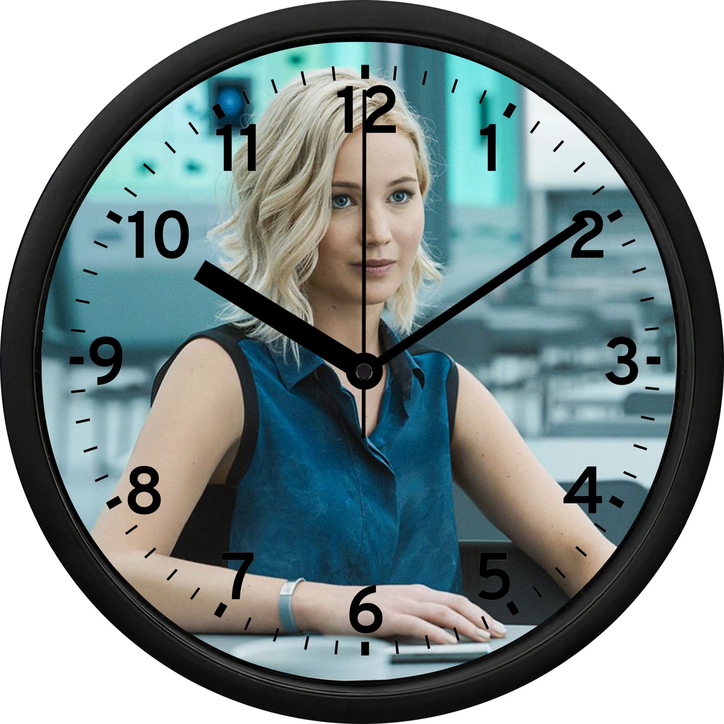 Jennifer Lawrence "Passengers" Wall Clock