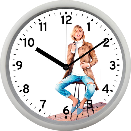 Martha Hunt Wall Clock